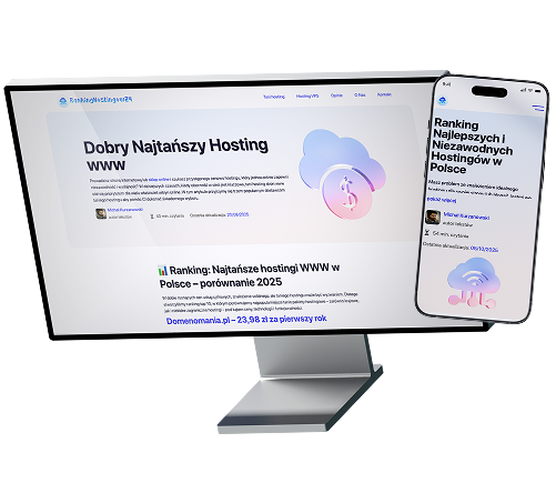 Ranking najlepszych hostingów w Polsce